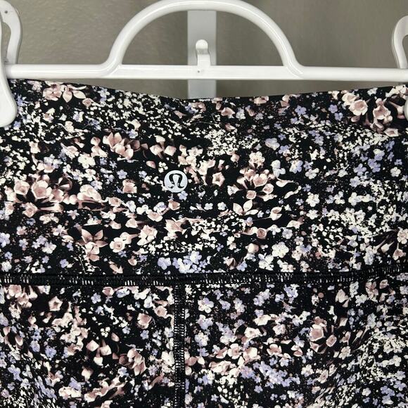 Lululemon women's wunder under high rise floral spritz multi 28 inch size 8 - Picture 3 of 6